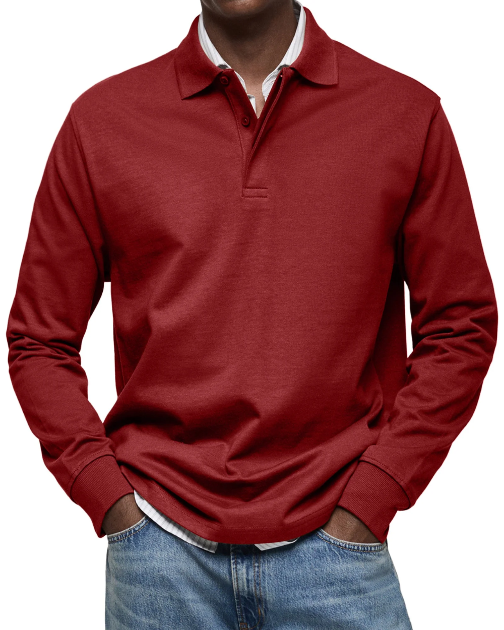 Parker - Casual long sleeve polo