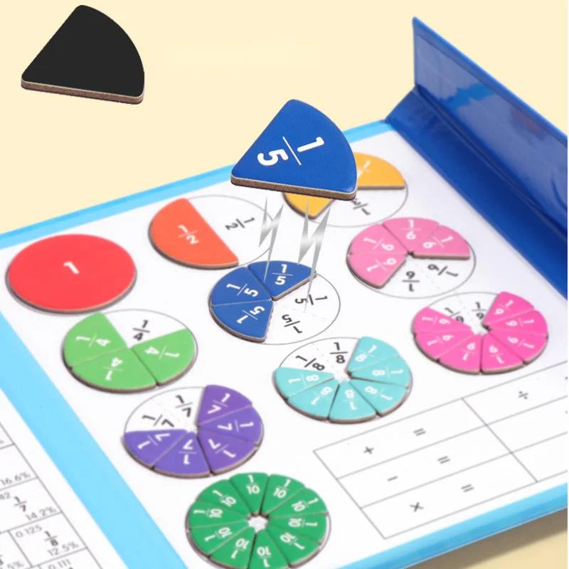 Magnetic Learning Book – Master Fractions the Fun Way