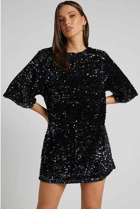 Serenah - Sequin Mini Dress