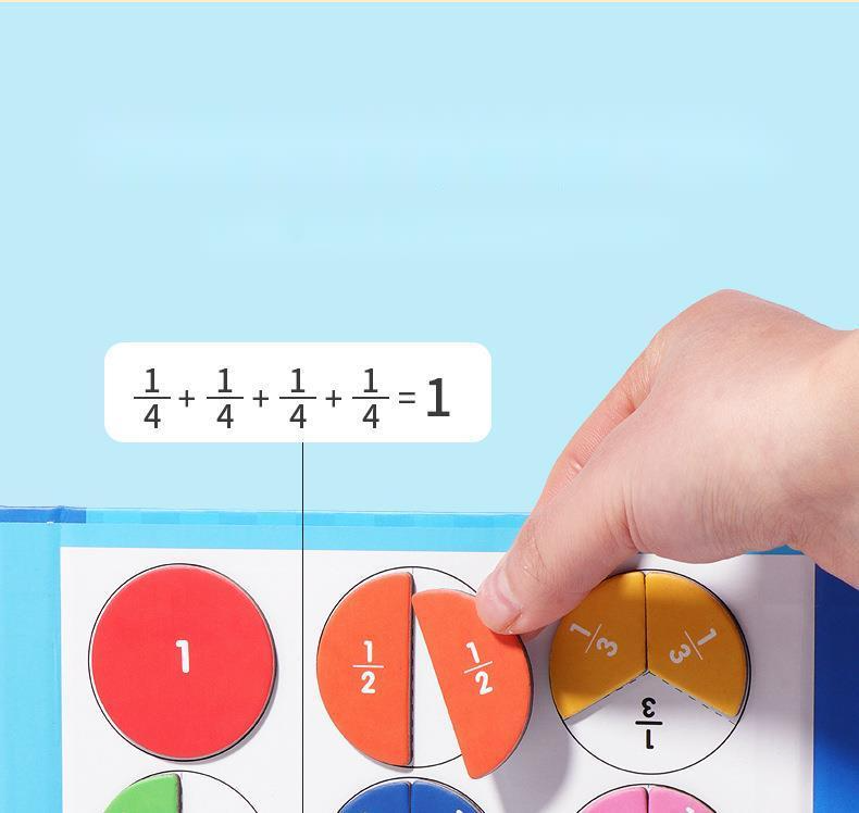 Magnetic Learning Book – Master Fractions the Fun Way