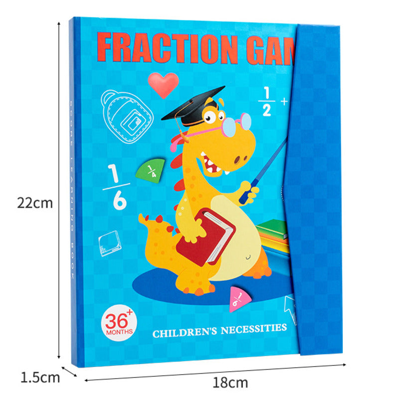 Magnetic Learning Book – Master Fractions the Fun Way