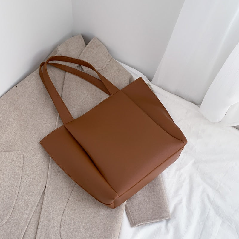Elle Vegan Leather Tote