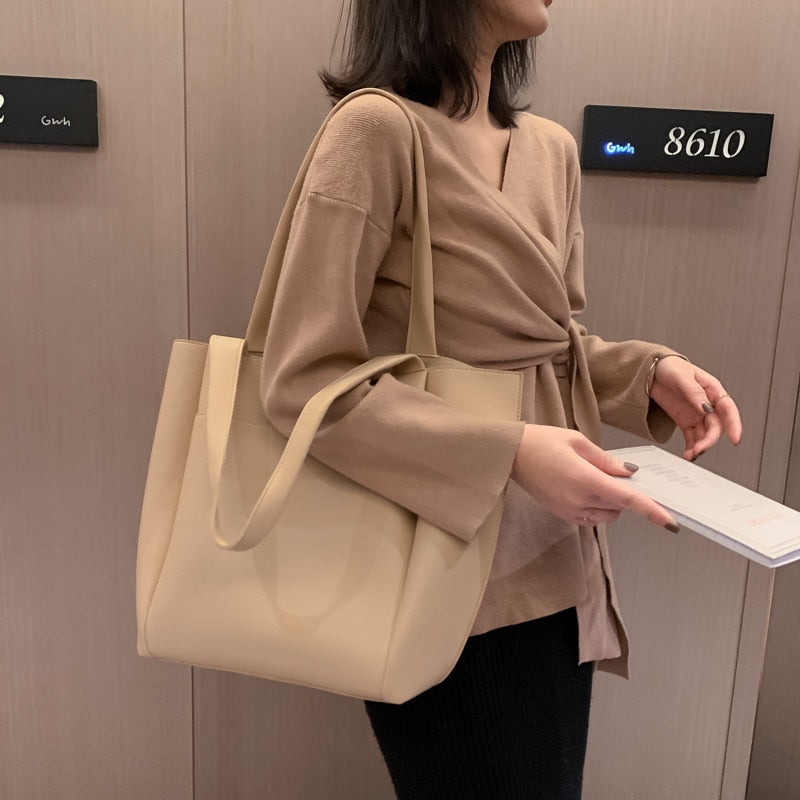 Elle Vegan Leather Tote