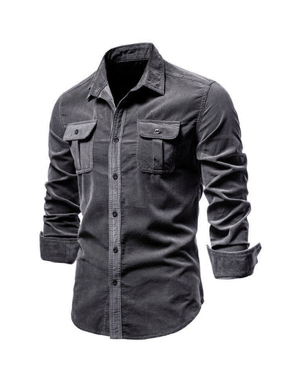 Harrison Shirt – Premium Corduroy Winter Overshirt