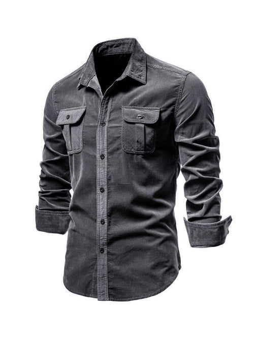 Harrison Shirt – Premium Corduroy Winter Overshirt