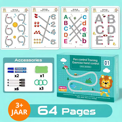 KiddoLearn™ - Magic Writing Book