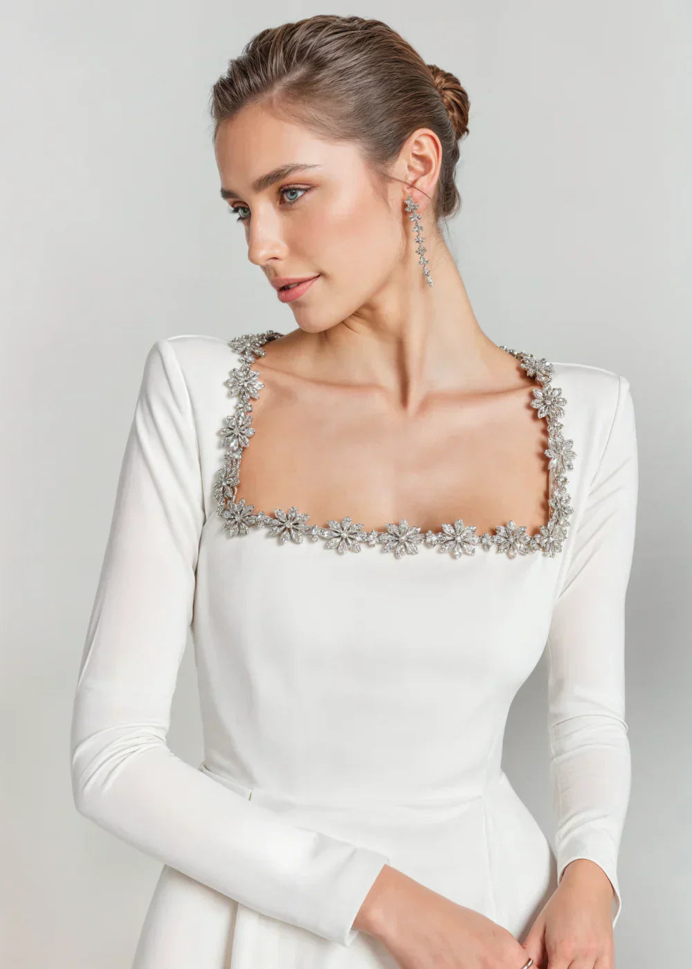 Alessia - Velvet Mini Dress