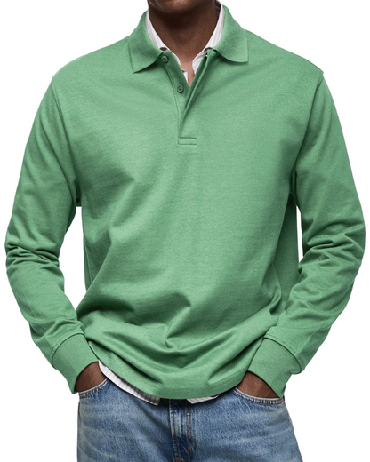 Parker - Casual long sleeve polo