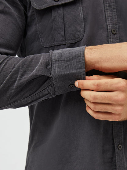 Harrison Shirt – Premium Corduroy Winter Overshirt