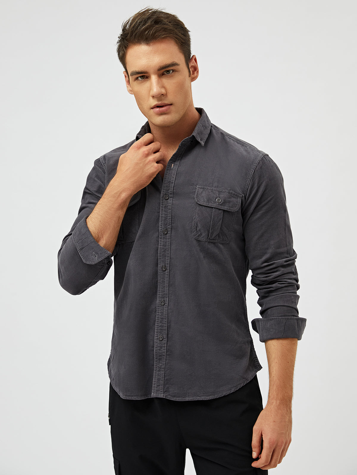 Harrison Shirt – Premium Corduroy Winter Overshirt