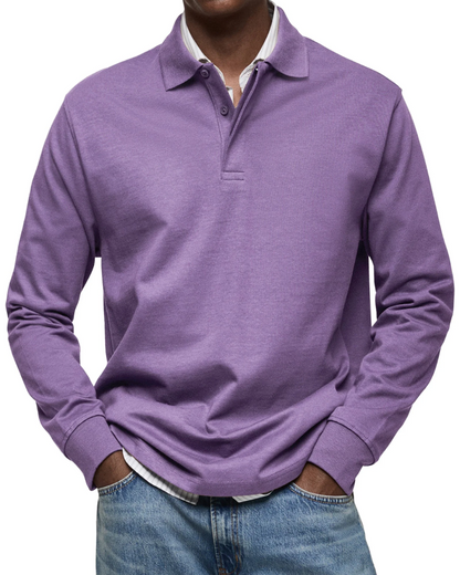 Parker - Casual long sleeve polo