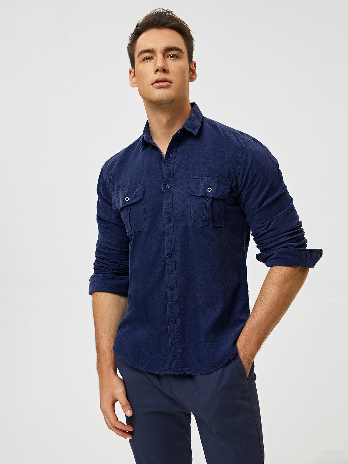 Harrison Shirt – Premium Corduroy Winter Overshirt