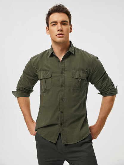 Harrison Shirt – Premium Corduroy Winter Overshirt