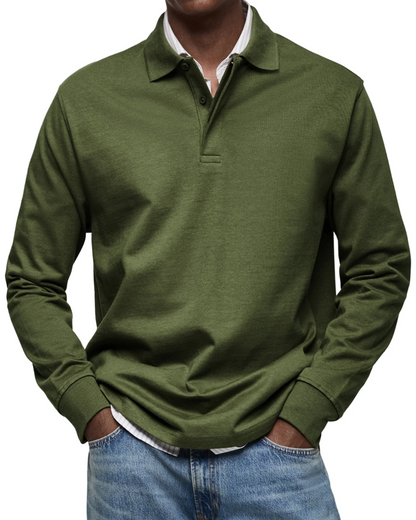 Parker - Casual long sleeve polo