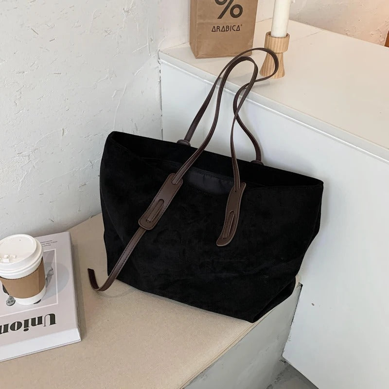 Noa Vegan Suede Tote