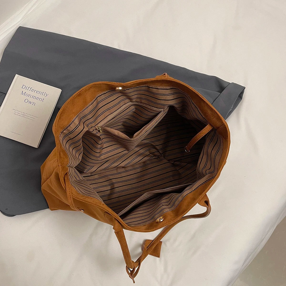 Celeste Vegan Suede XL Tote