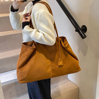 Celeste Vegan Suede XL Tote