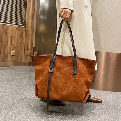 Noa Vegan Suede Tote