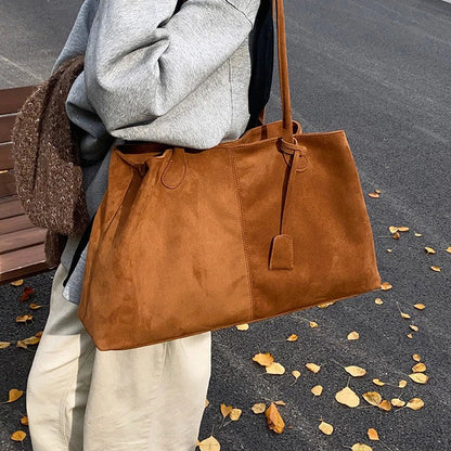 Celeste Vegan Suede XL Tote