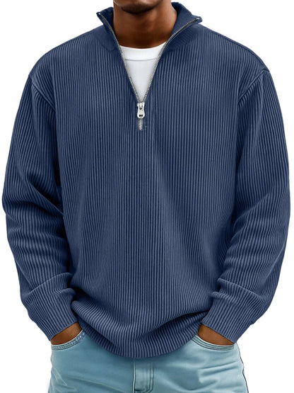 Darian - Modern Half-Zip Sweater