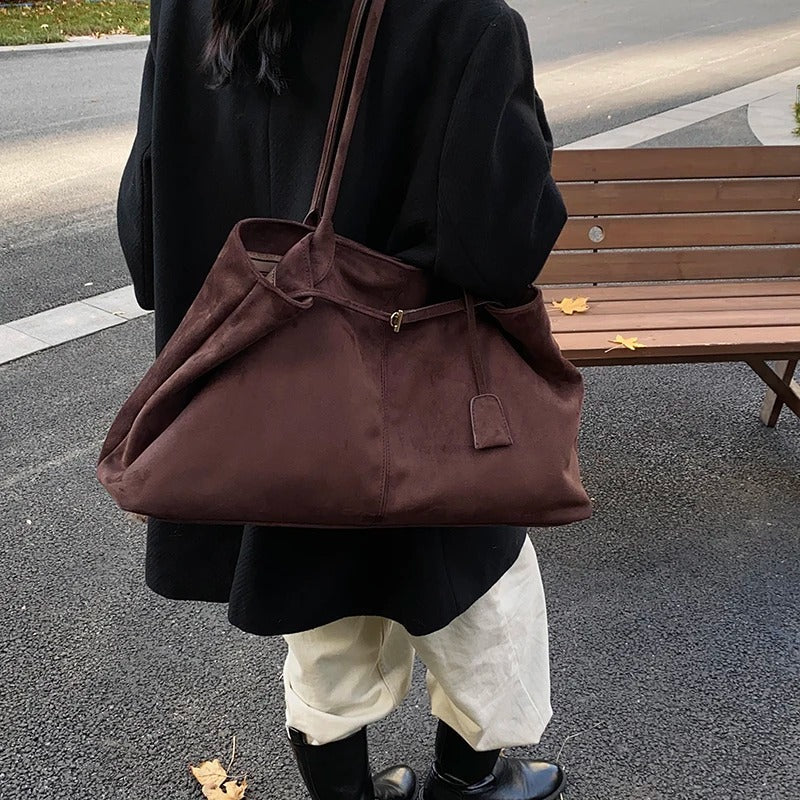 Celeste Vegan Suede XL Tote