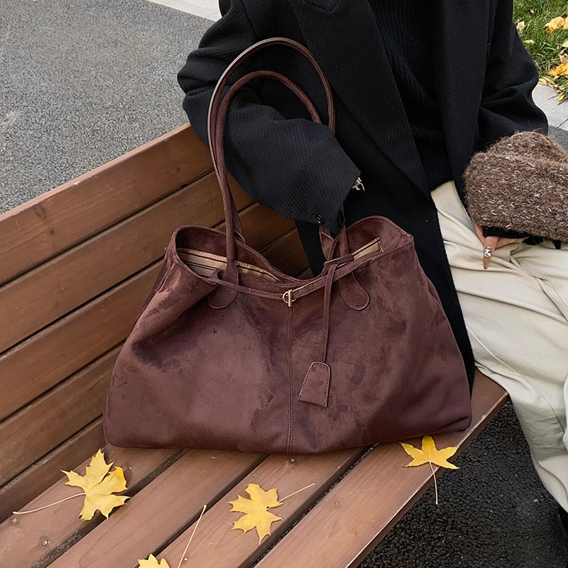 Celeste Vegan Suede XL Tote