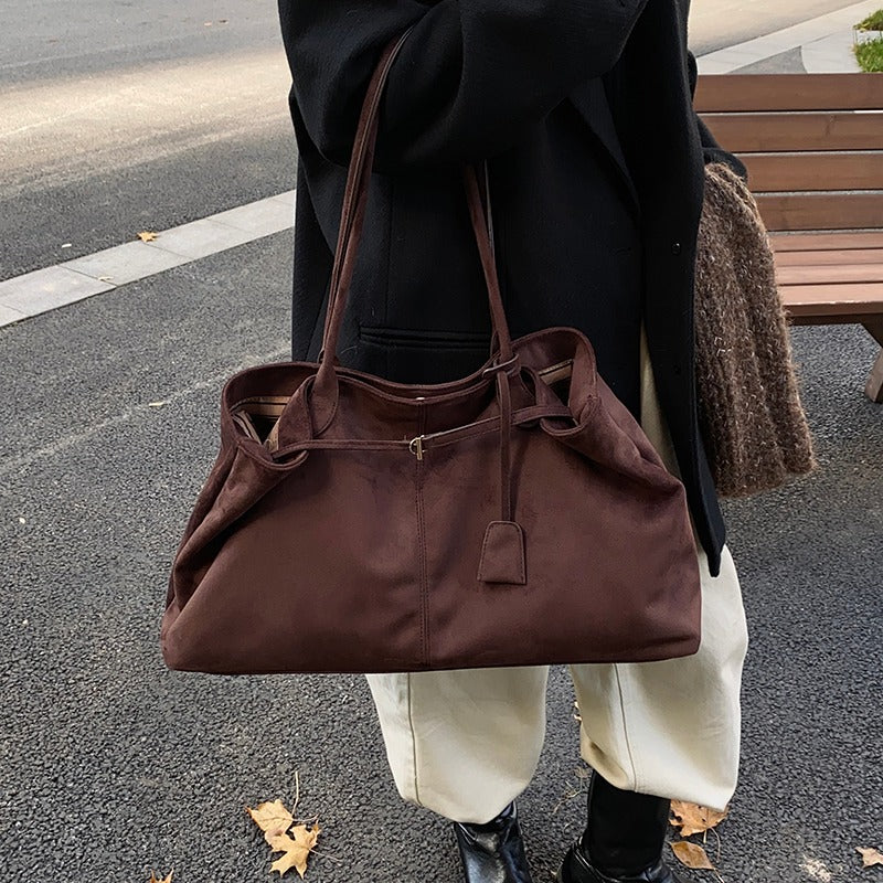 Celeste Vegan Suede XL Tote