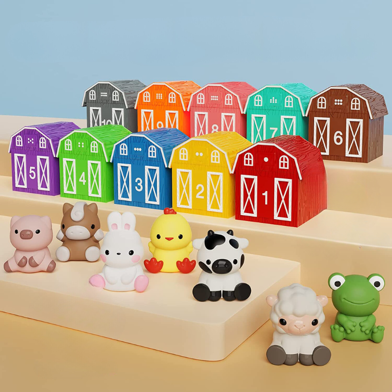 KidFarm – Montessori Animal Learning Set