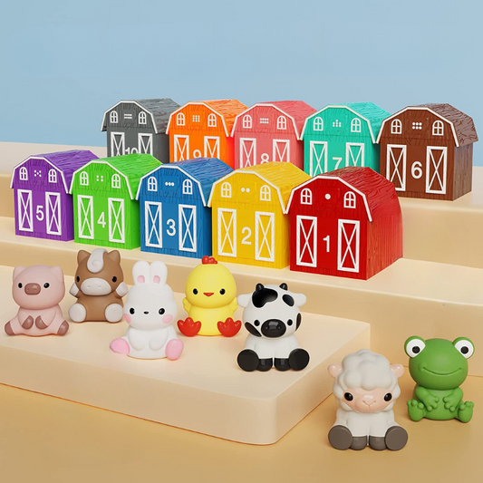 KidFarm – Montessori Animal Learning Set