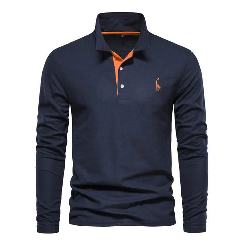 Maxwell Polo – Long-Sleeve Comfort, Timeless Appeal