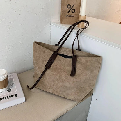 Noa Vegan Suede Tote