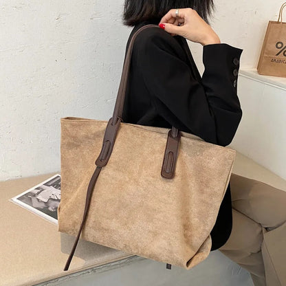 Noa Vegan Suede Tote