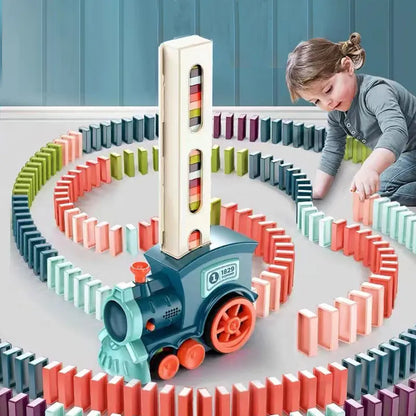 Domino Train Adventure – Build, Learn & Play