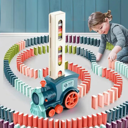 Domino Train Adventure – Build, Learn & Play