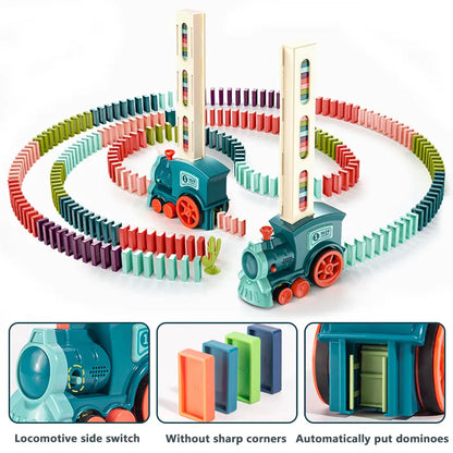 Domino Train Adventure – Build, Learn & Play