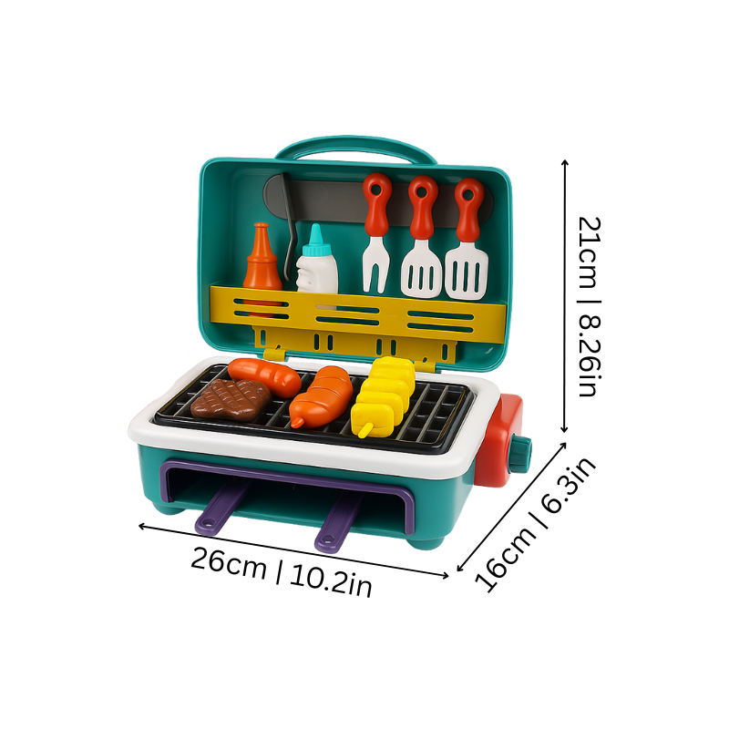 MiniChef –  The BBQ Playset, perfect for little cooks