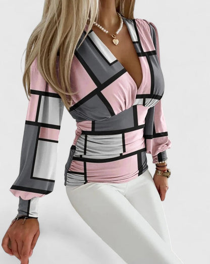 Serenah - Elegant V-Neck Top