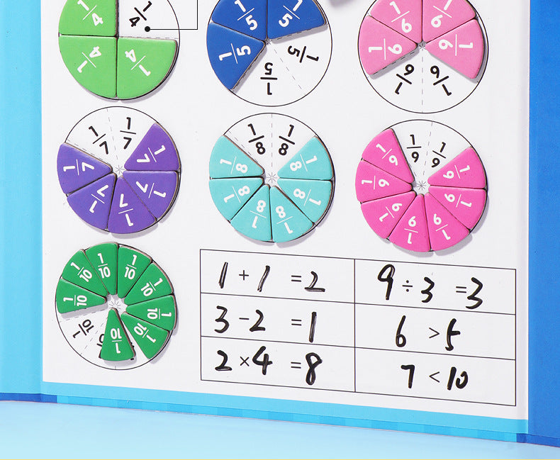 Magnetic Learning Book – Master Fractions the Fun Way