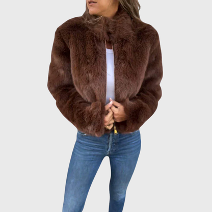 Mara – Plush Teddy Fleece Jacket