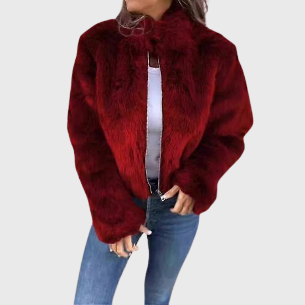 Mara – Plush Teddy Fleece Jacket