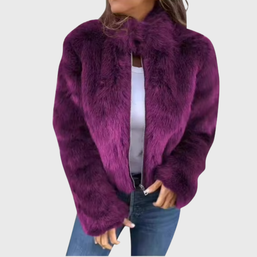 Mara – Plush Teddy Fleece Jacket