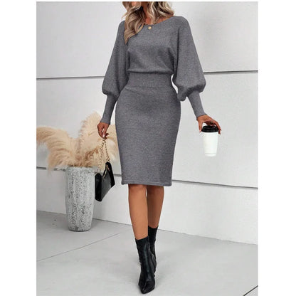 Renata – Elegant Knit Sweater Dress