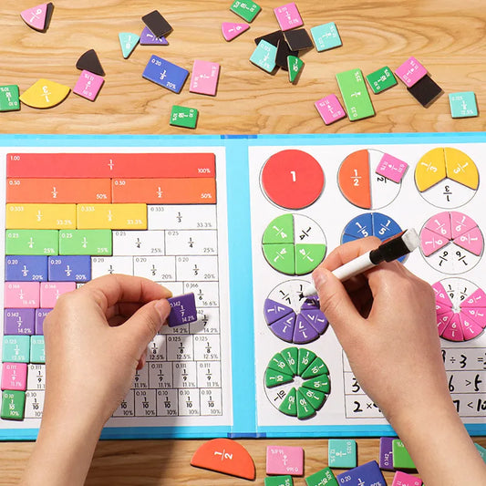Magnetic Learning Book – Master Fractions the Fun Way