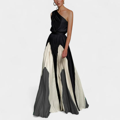 Vionne One-Shoulder Maxi Dress