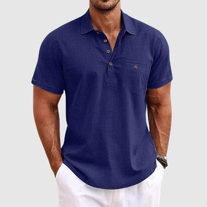 Caldwell Polo – Refined Linen Essentials