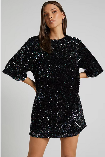 Serenah - Sequin Mini Dress