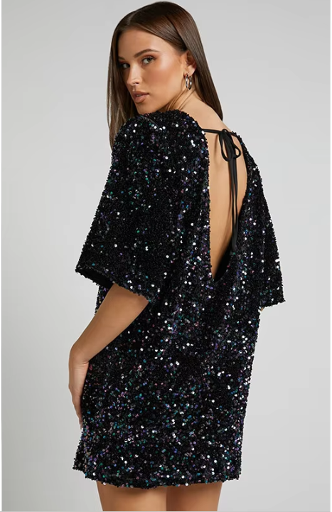 Serenah - Sequin Mini Dress