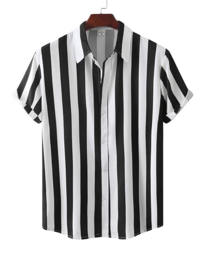 Belgrave Shirt – Premium Striped Summer Weave