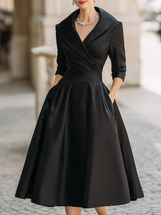 Riley Elegant Midi Dress