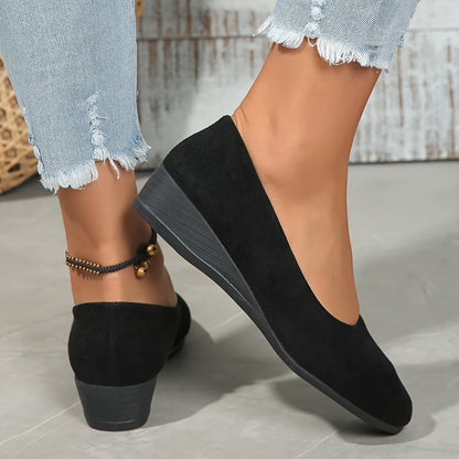 Elviera – Refined Wedge Ballerina Flats